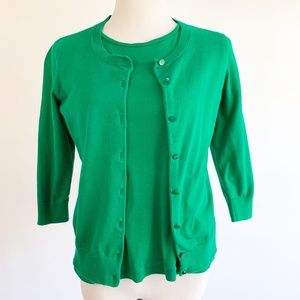 Talbots Women's Twinset Cardigan And Top